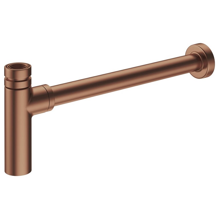 Crosswater Millennium Brushed Bronze Bottle Trap Sanctuary Bathrooms